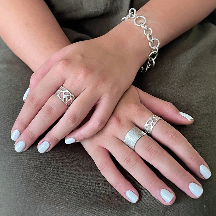 Handcrafted Sterling Silver Ring Intrinsic Collection