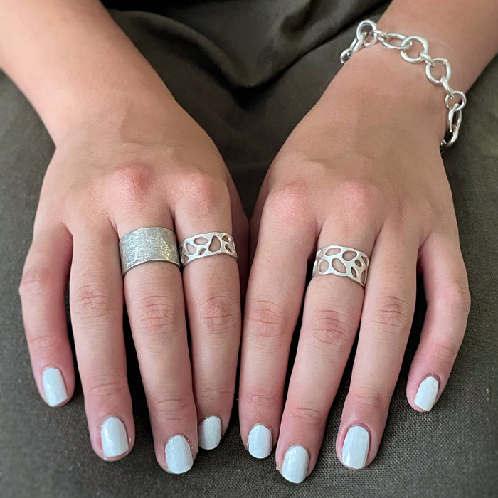 Handcrafted Sterling Silver Ring Intrinsic Collection