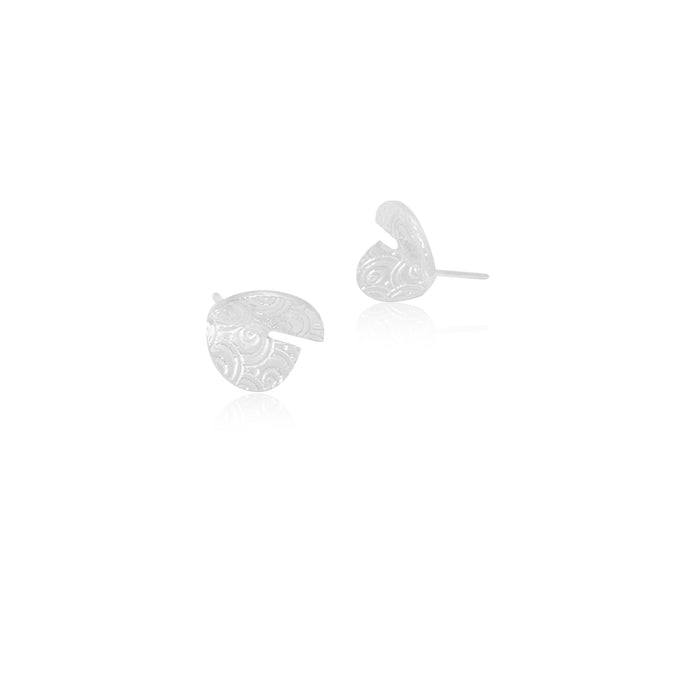 Sterling Silver Stud Earrings Mizuumi Whispers