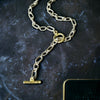 Long Link Toggle Chain Lariat