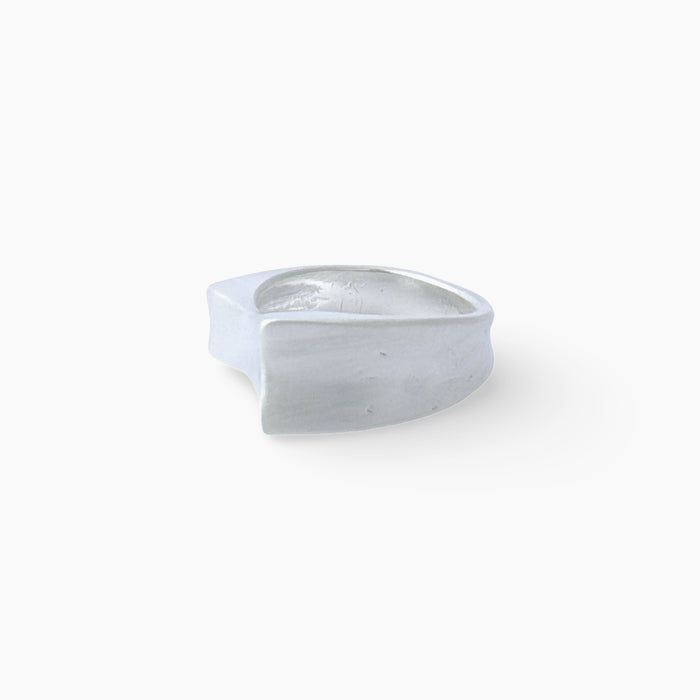 Satin Finish Sterling Silver Ring