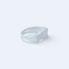 Satin Finish Sterling Silver Ring