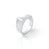 Satin Finish Sterling Silver Ring