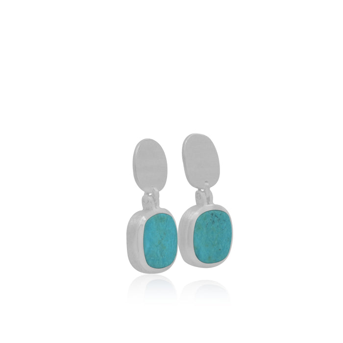 Turquoise Sterling Silver Earrings