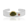 Handcrafted bangle ethically sourced gemstones Tourmaline