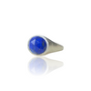 Lapis Lazuli Sterling Silver Signet Ring