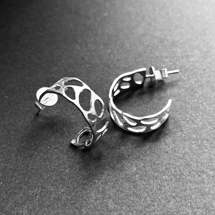 Sterling Silver Hoop Earrings Intrinsic