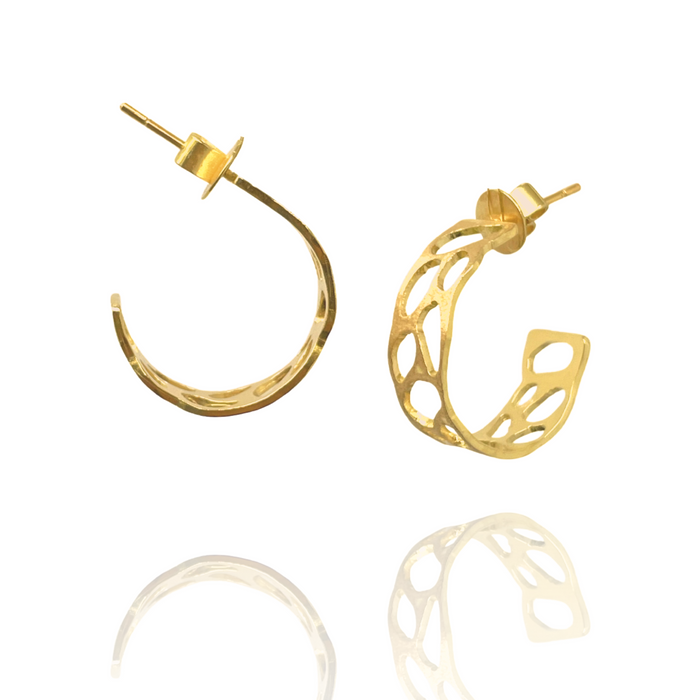 18K Gold Earrings