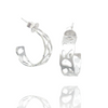Sterling Silver Hoop Earrings Intrinsic