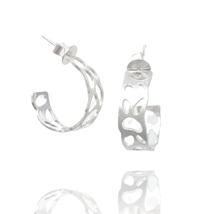 Sterling Silver Hoop Earrings Intrinsic