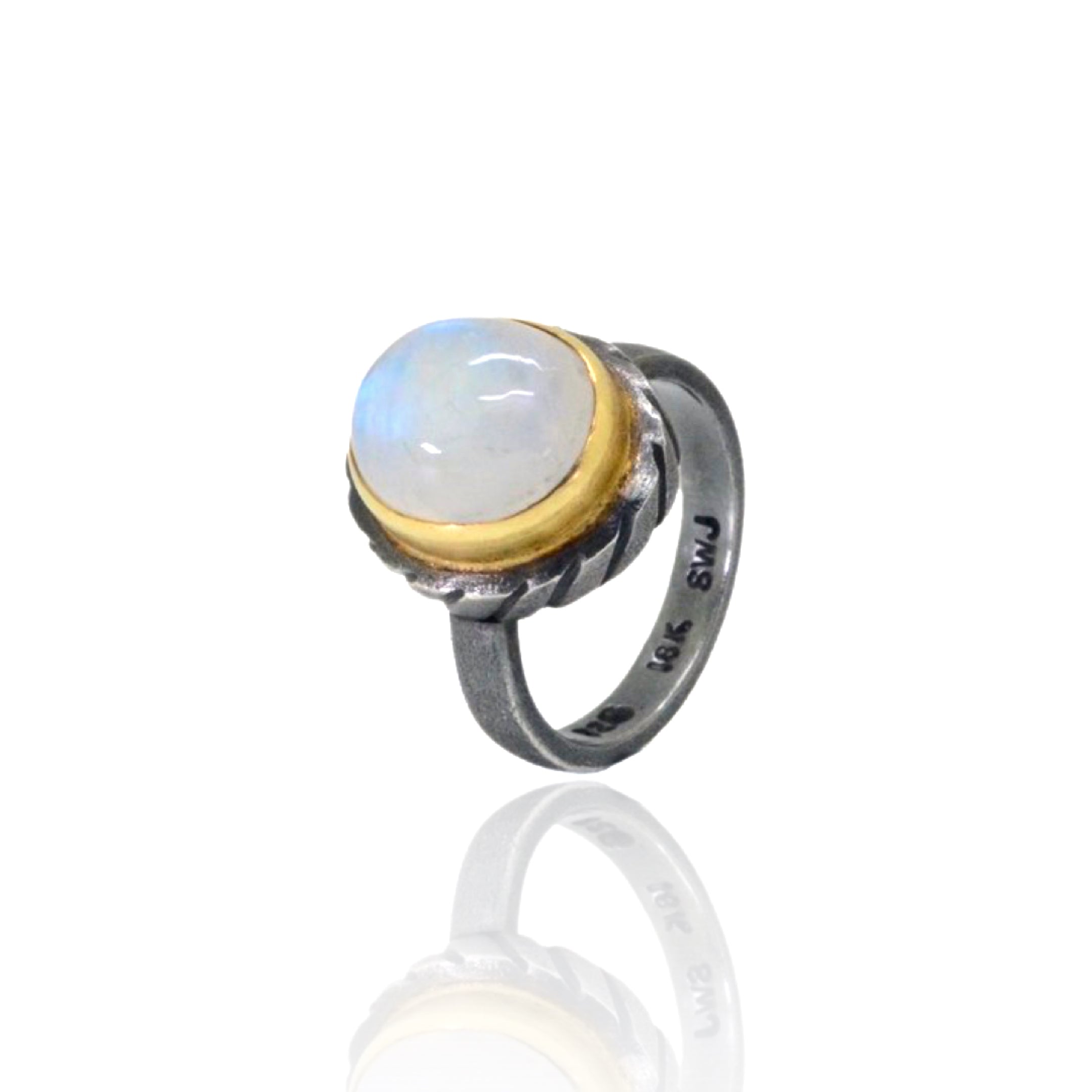 【美品】Navajo labradorite×moonstone バングル Navajo labradorite×moonstone バングル